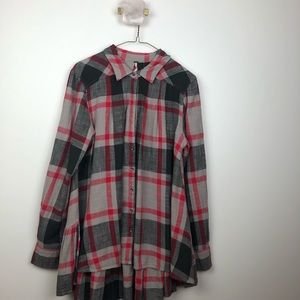 Free People | Button Down Oversized Tunic